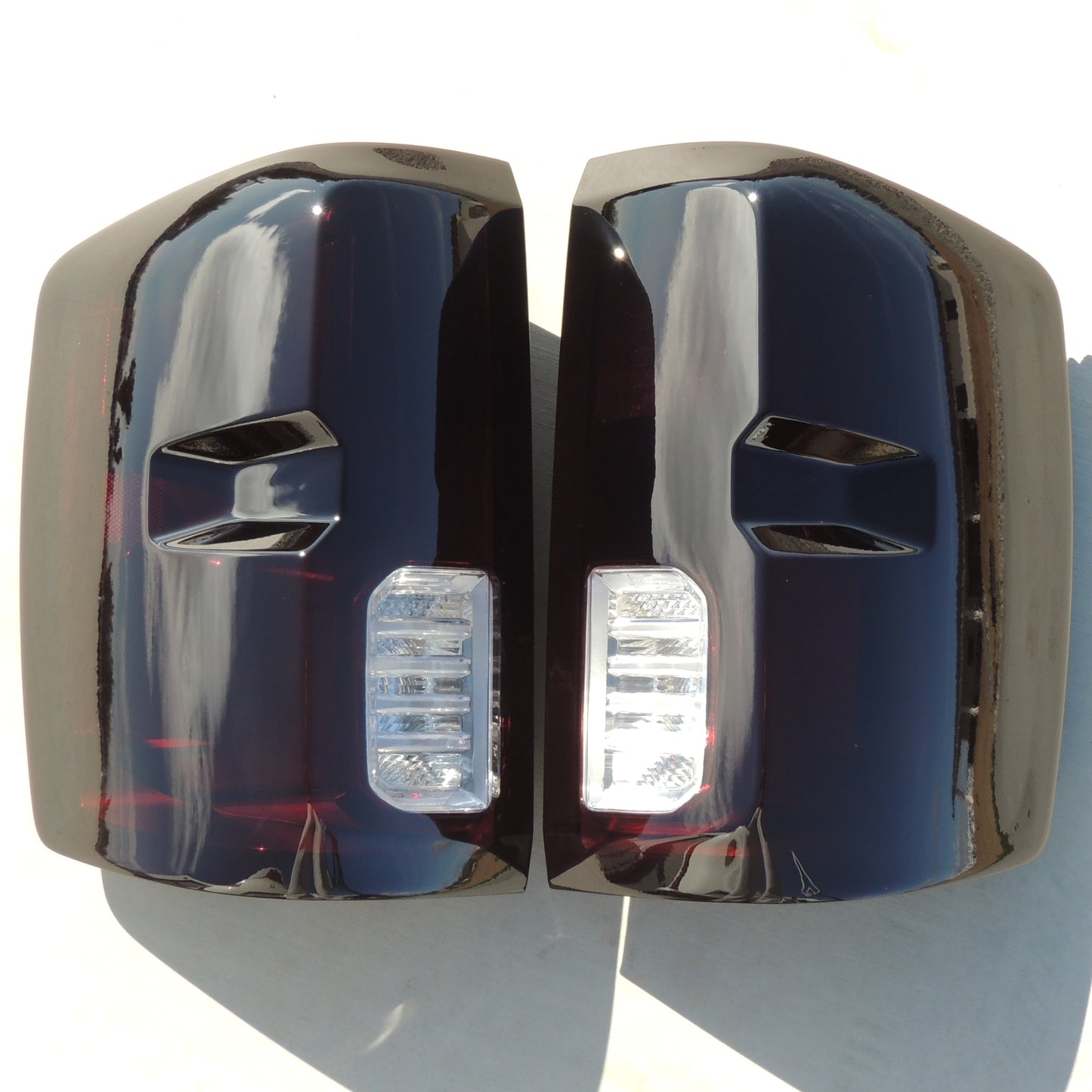 2014-2018 Chevy Silverado LED Smoked Tail Lights