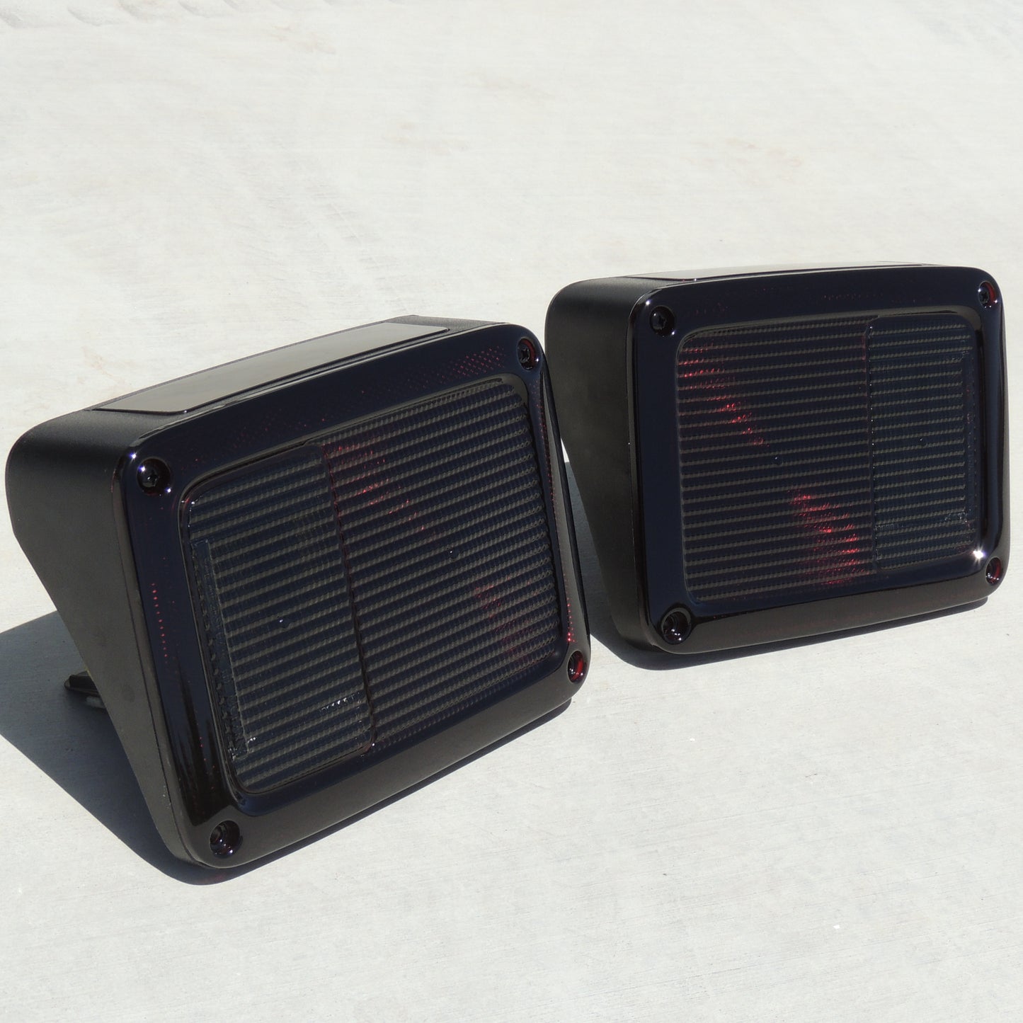 2007-2018 Jeep Wrangler JK Smoked Tail Lights