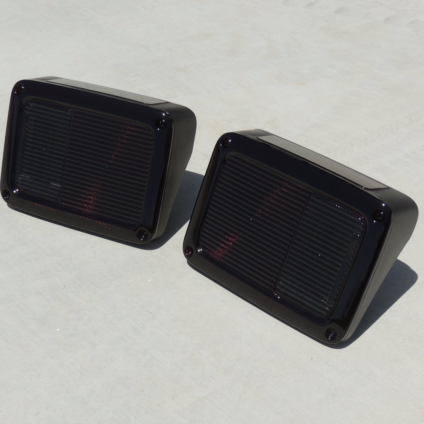 2007-2018 Jeep Wrangler JK Smoked Tail Lights