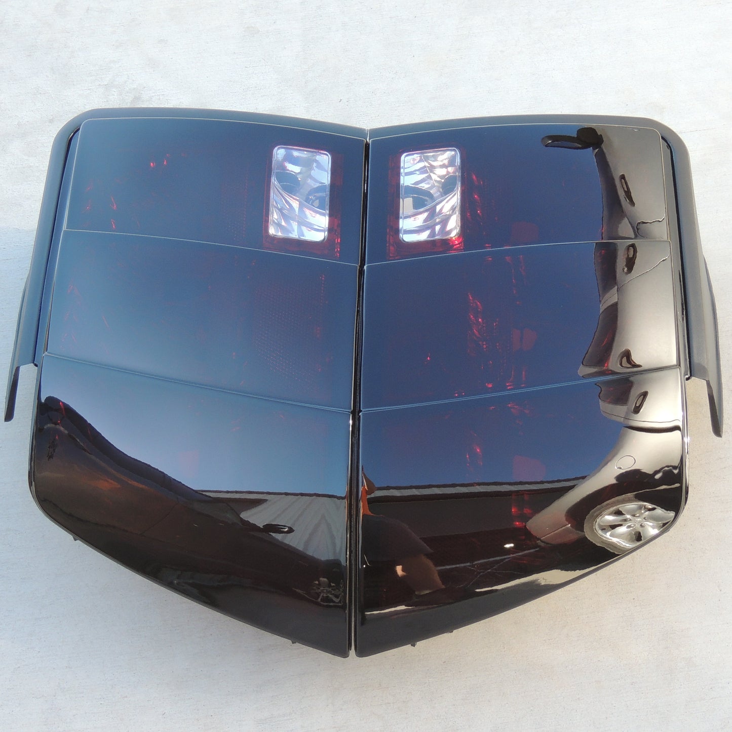 1999-2004 Ford Mustang Smoked Tail Lights (Reverse Clear)