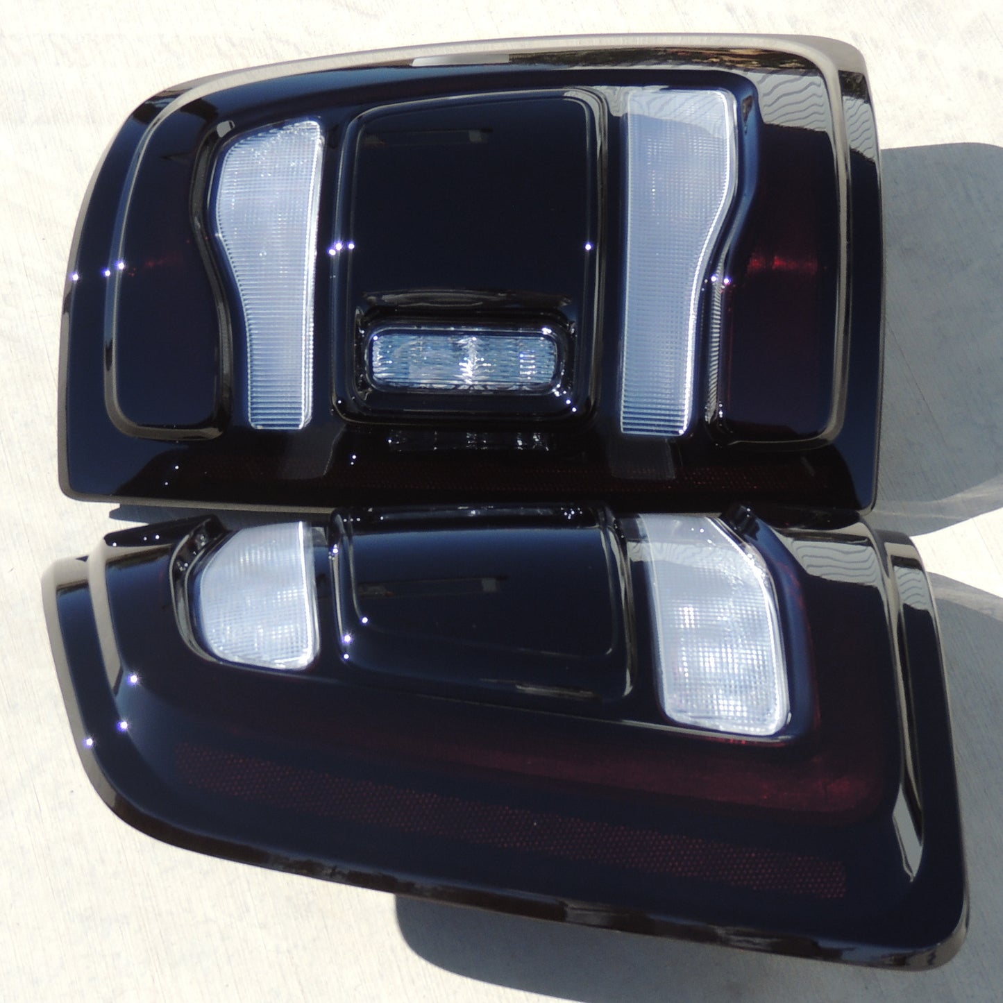 2019-2024 Dodge Ram 2500 Smoked Tail Lights LED W/OUT BLIND SPOT