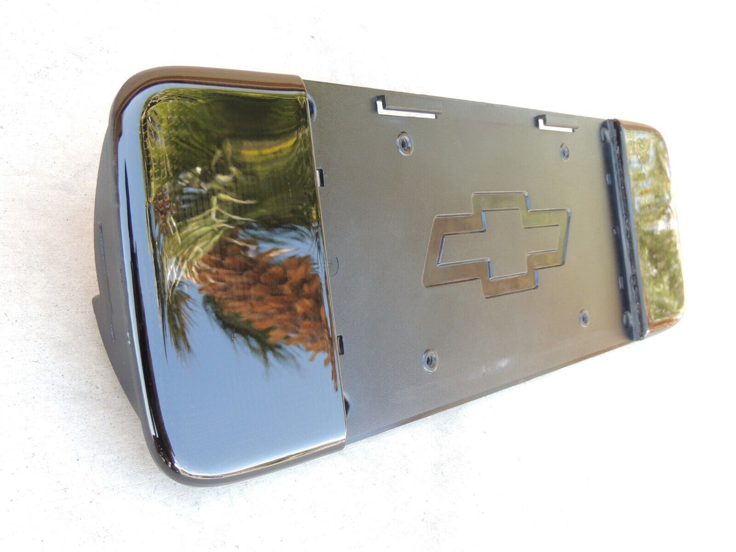 1997-2004 Chevy Corvette C5 Smoked Reverse Lights License Plate Bracket