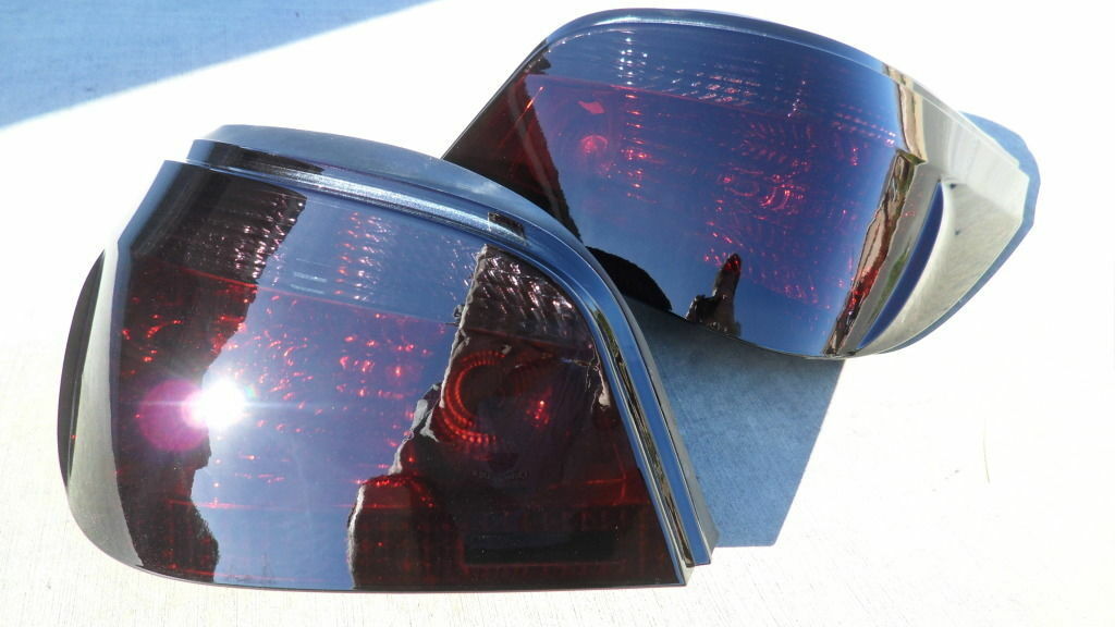 2004-2007 BMW 5 Series E60 Smoked Tail Lights
