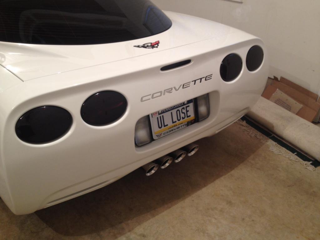1997-2004 Chevy Corvette C5 Smoked Tail Lights
