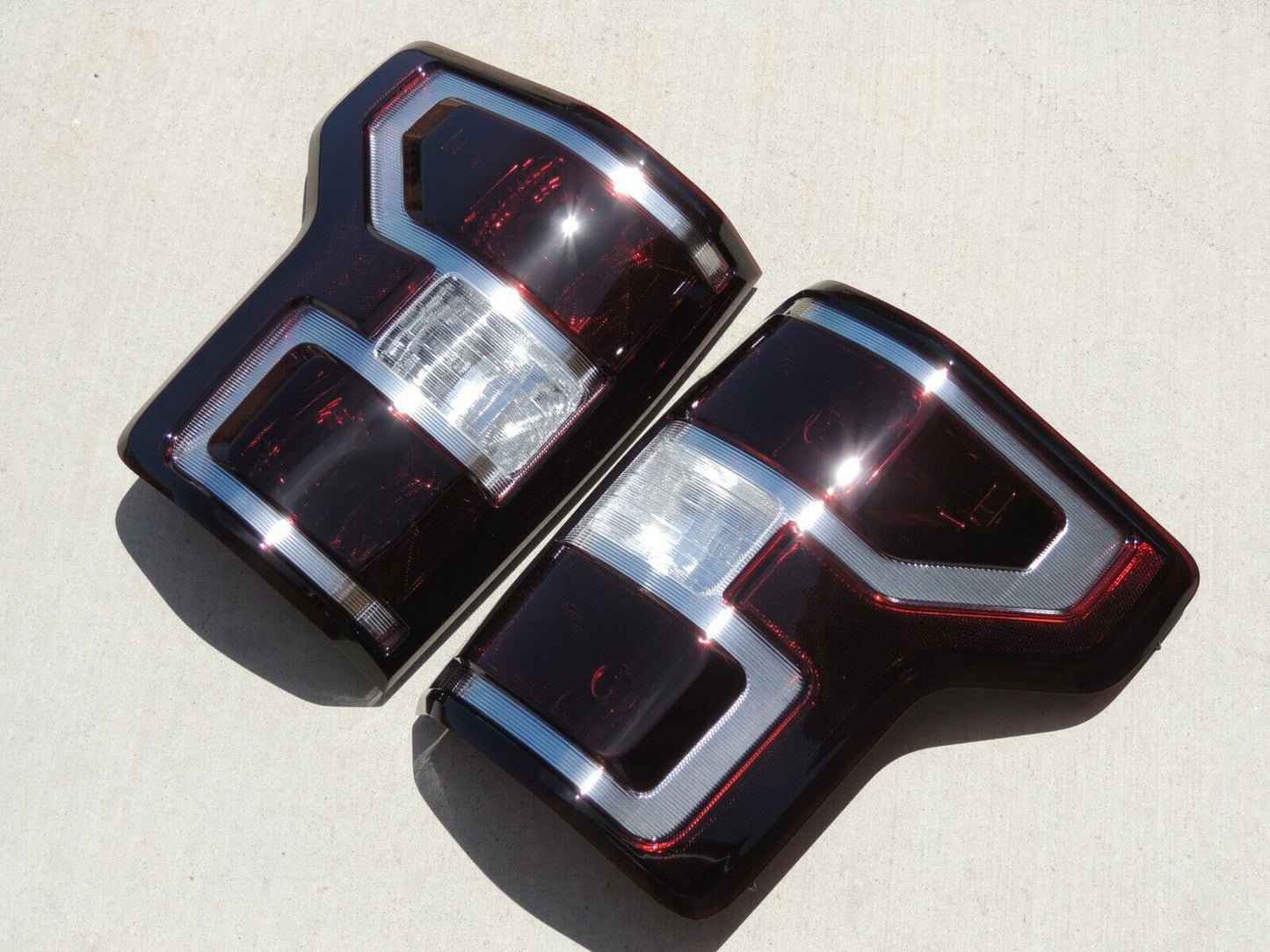 2018-2020 Ford F150 Smoked Tail Lights (Non-LED)