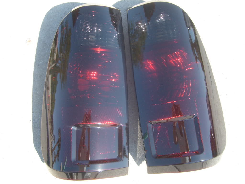 2008-2016 Ford F250/350 Smoked Tail Lights