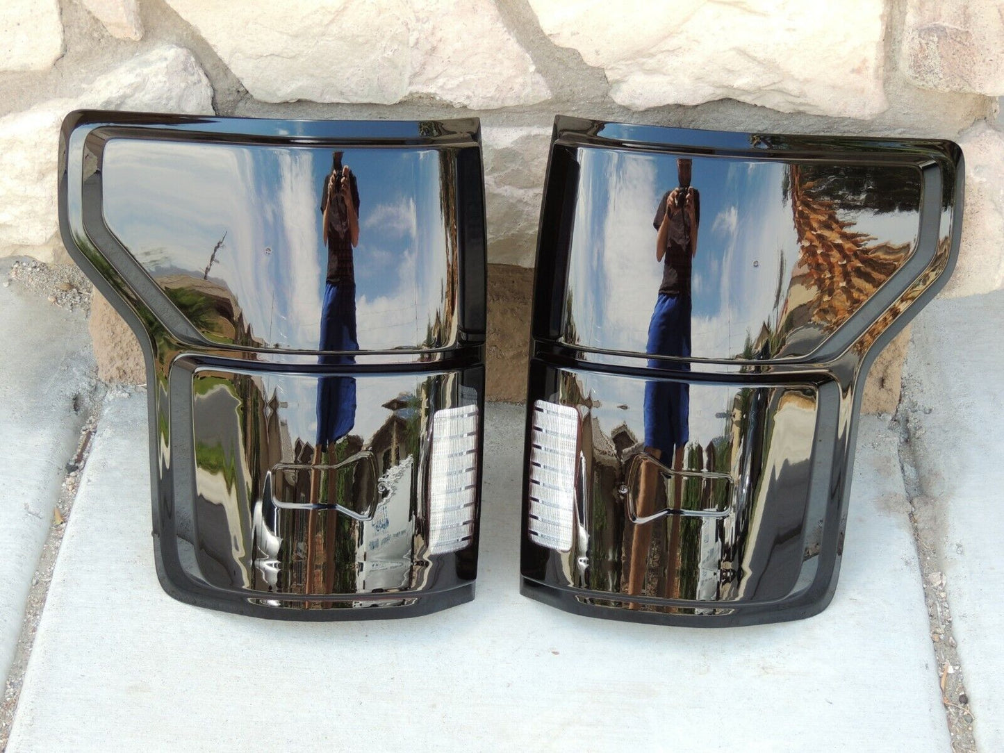 2015-2020 Ford F150 LED Smoked Tail Lights (18+ STYLE)