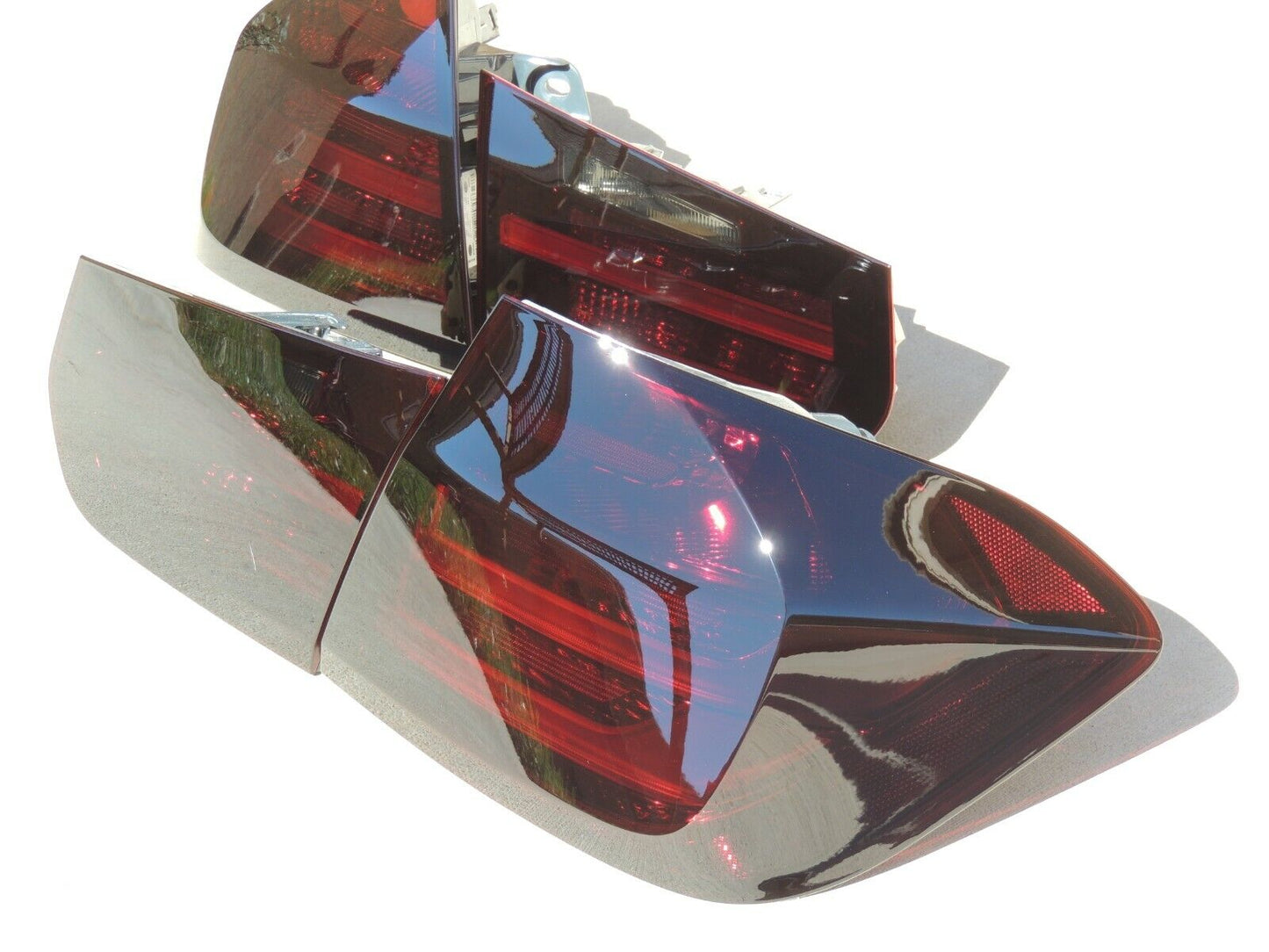 2012-2015 BMW 3 Series Sedan Smoked Tail Lights