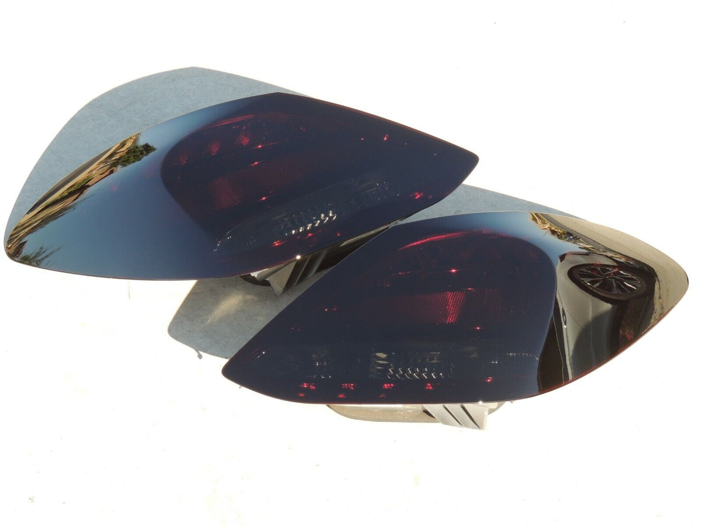 2015-2018 Mercedes C-Class Smoked Tail Lights