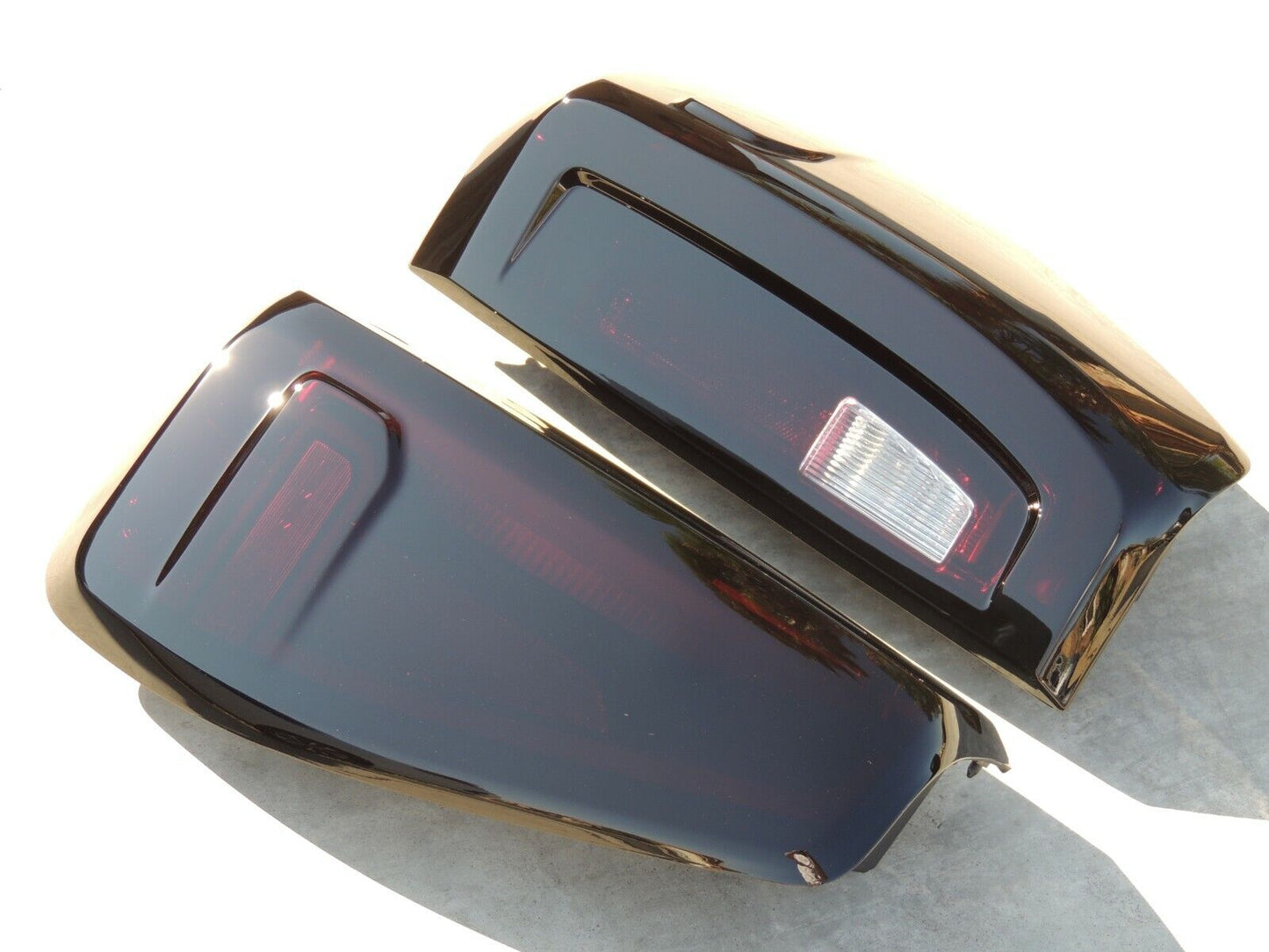2019-2023 GMC Sierra LED Smoked Tail Lights (Reverse Clear)