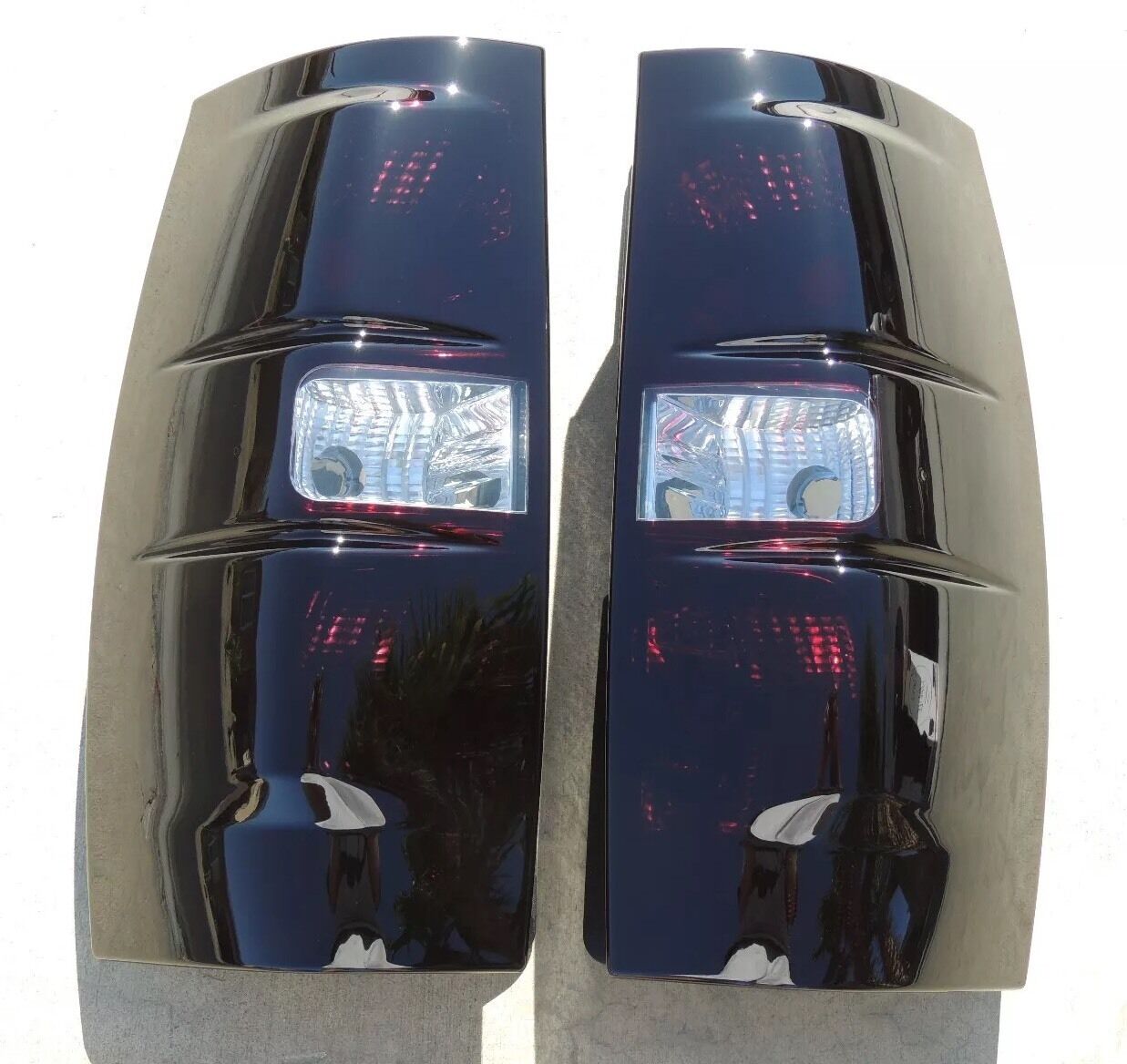 2007-2014 Chevy Tahoe Smoked Tail Lights