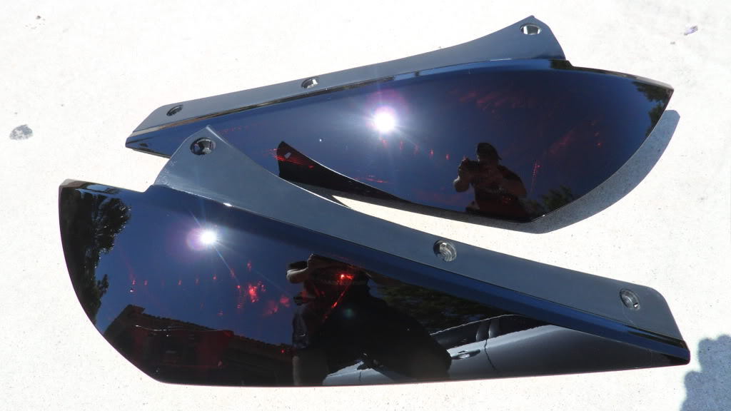 2003-2005 Nissan 350Z Smoked Tail Lights