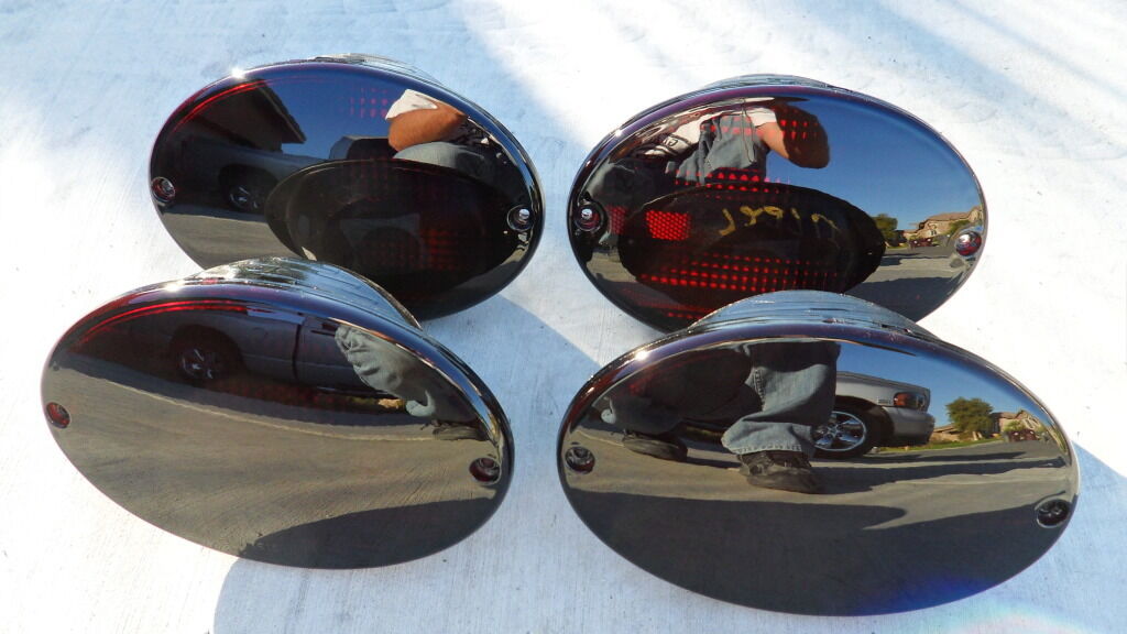 1997-2004 Chevy Corvette C5 Smoked Tail Lights