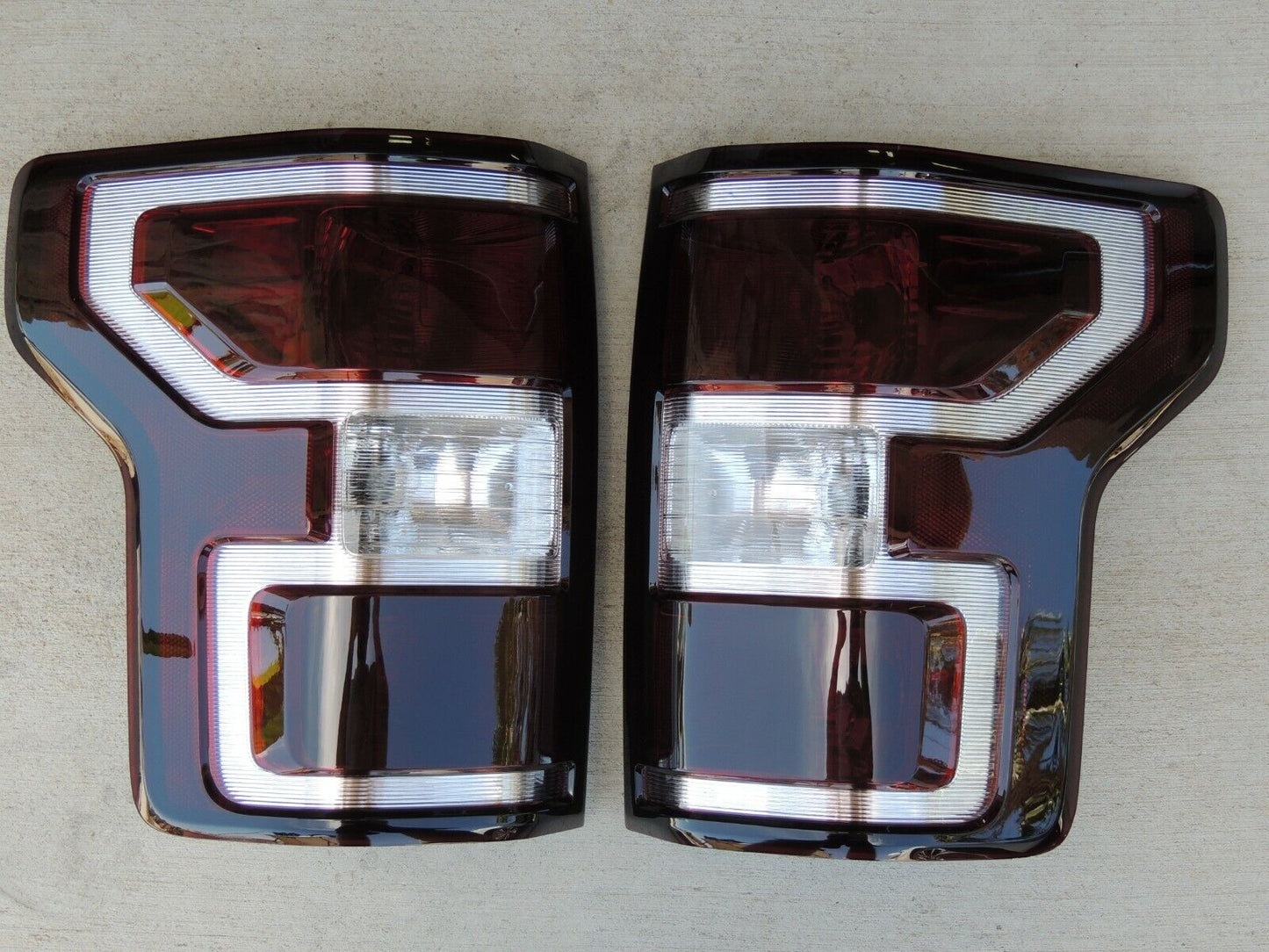 2018-2020 Ford F150 Smoked Tail Lights (Non-LED)