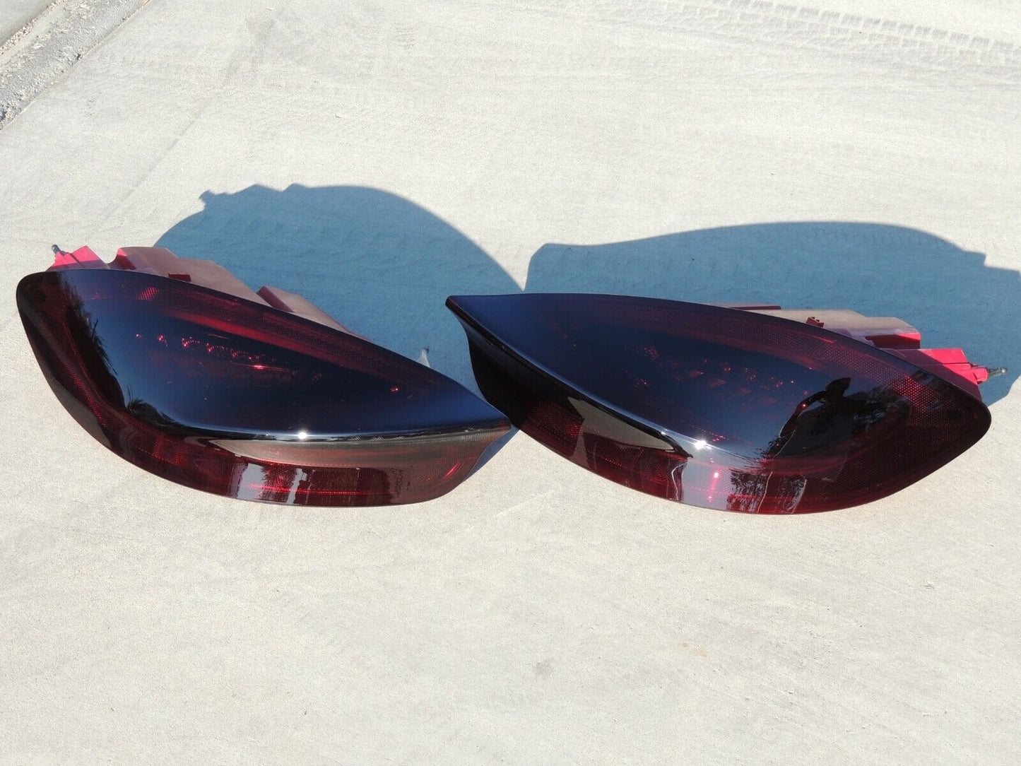 2013-2016 Porsche Boxster Cayman 981 Smoked Tail Lights