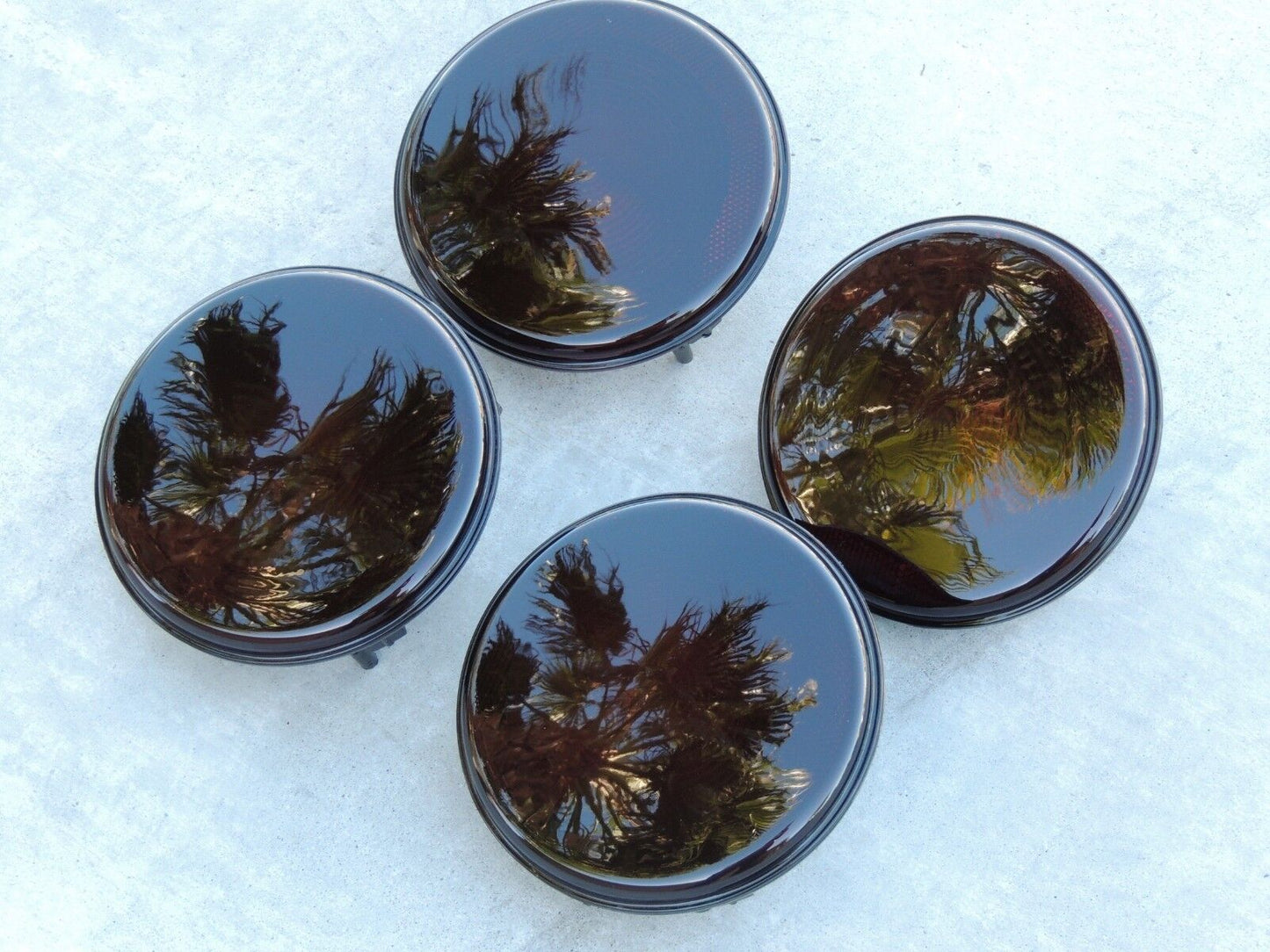 1984-1990 Chevy Corvette C4 Smoked Tail Lights