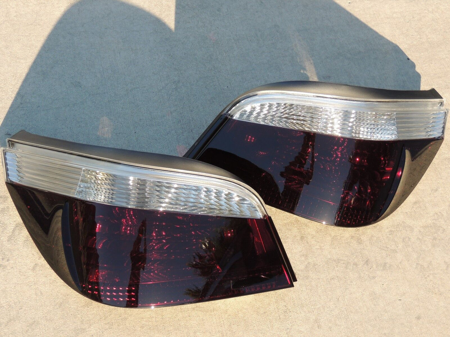 2004-2007 BMW 5 Series E60 Smoked Tail Lights