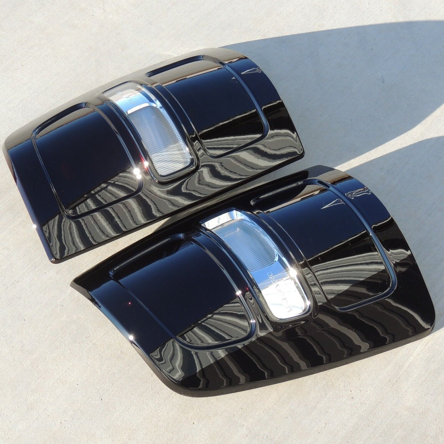 2019-2024 Ram 2500/3500 Smoked Tail Lights (NON LED, Rev. Clear)