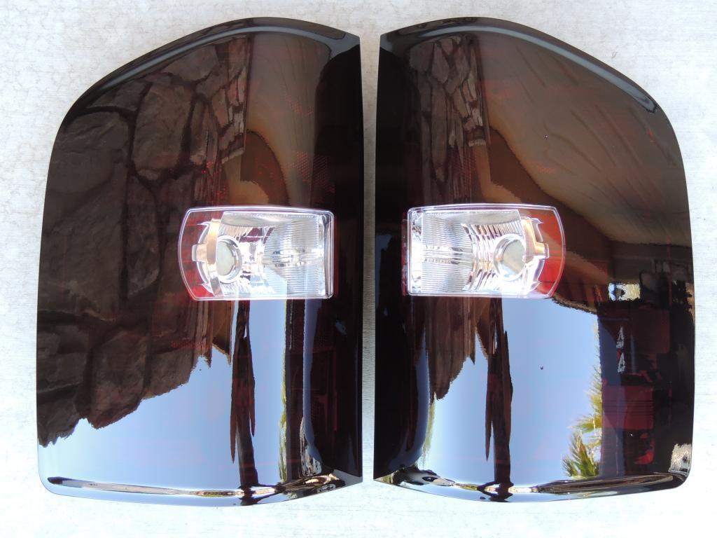 2007-2013 Chevy Silverado Smoked Tail Lights