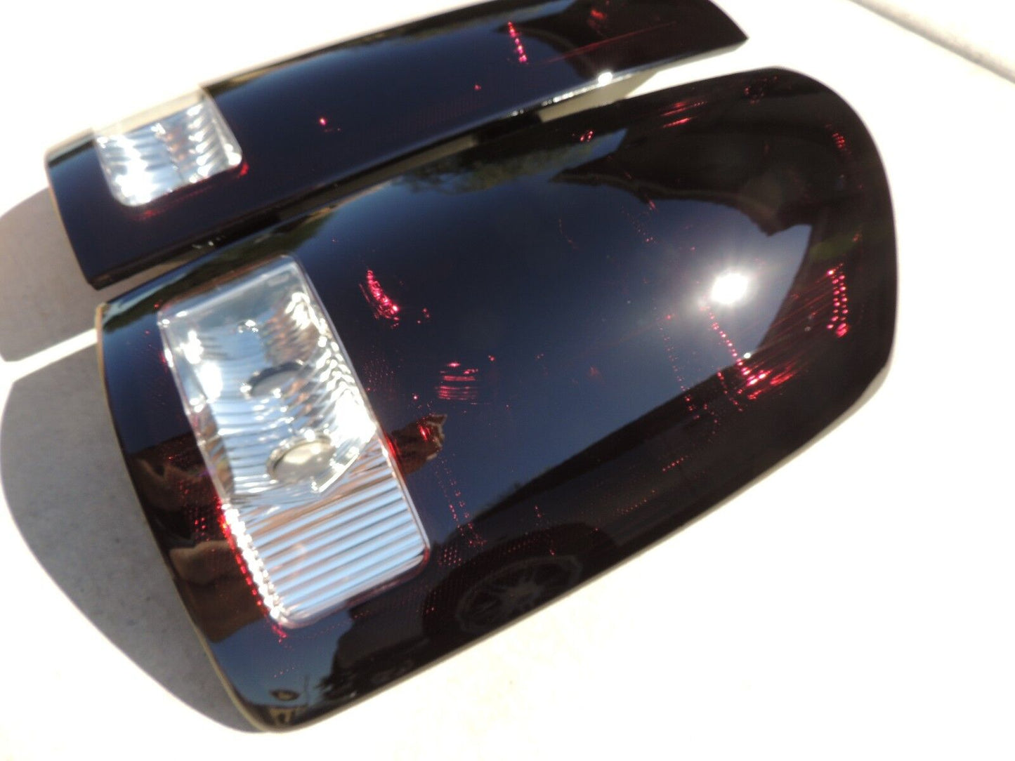 2002-2006 Dodge Ram Smoked Tail Lights (Reverse Clear)