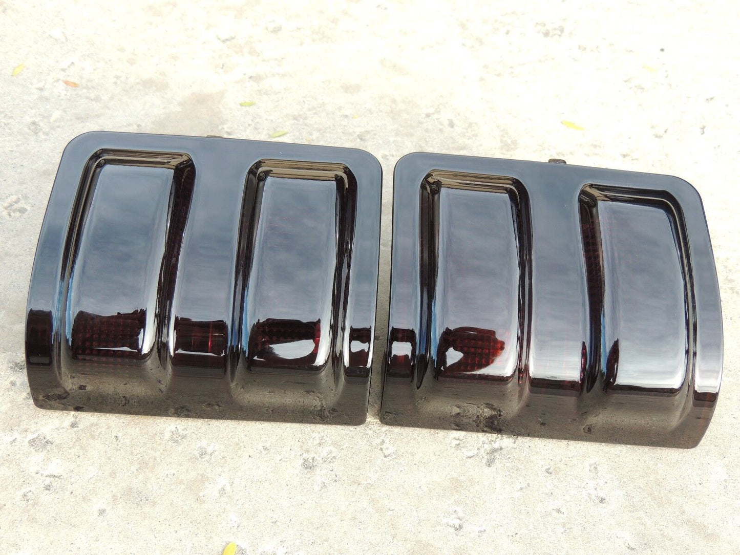 2008-2016 Ford F250/350 Smoked Mirror Lights