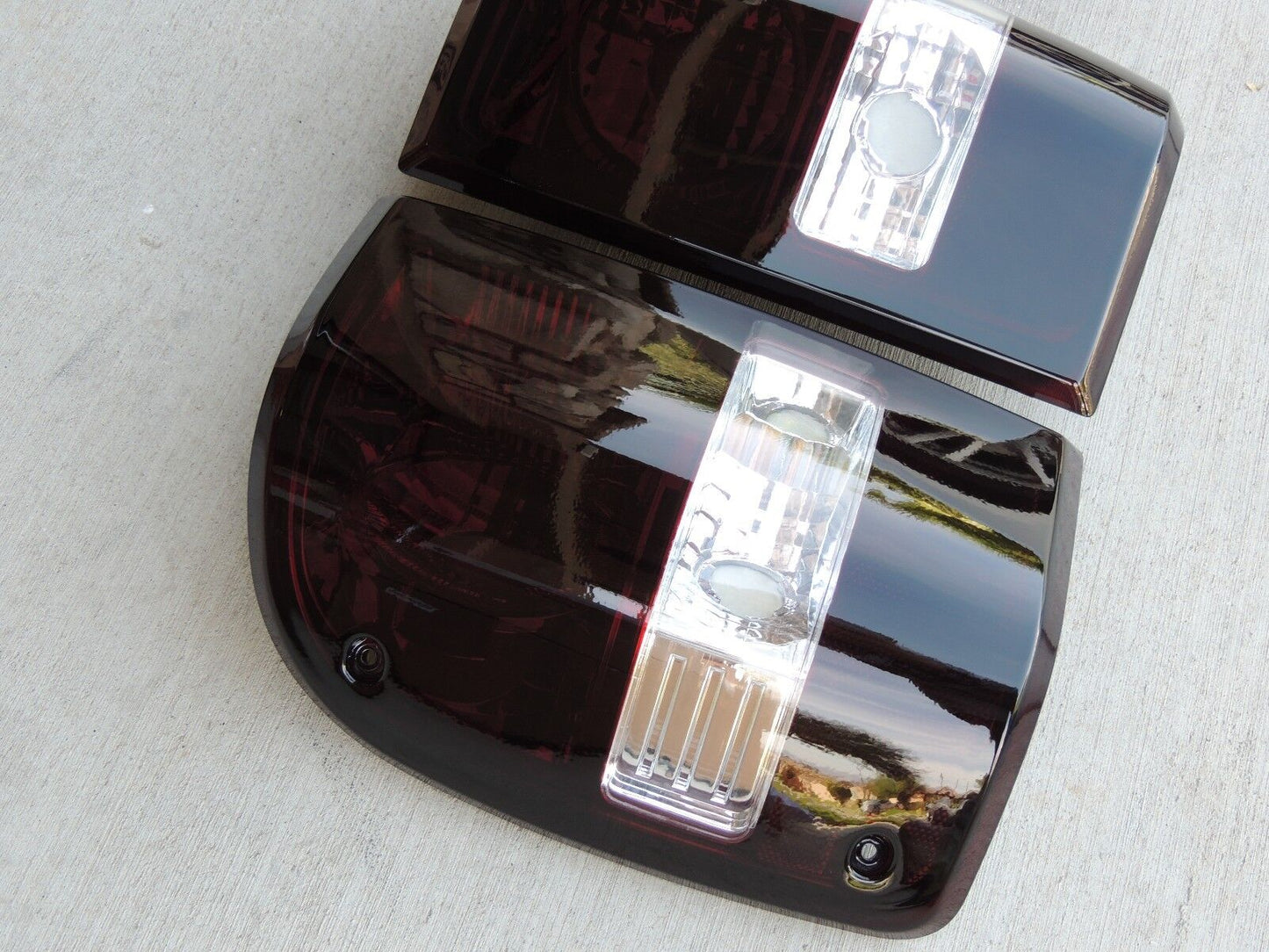 2001-2011 Ford Ranger Smoked Tail Lights (Reverse Clear)