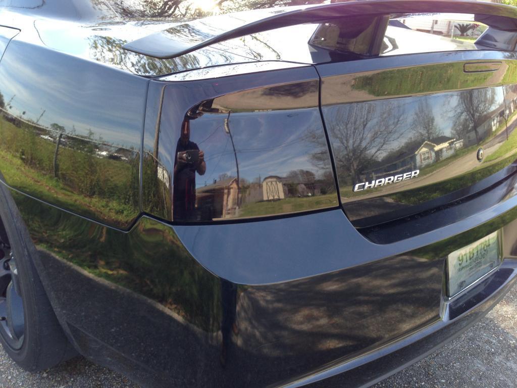 2006-2008 Dodge Charger Smoked Tail Lights