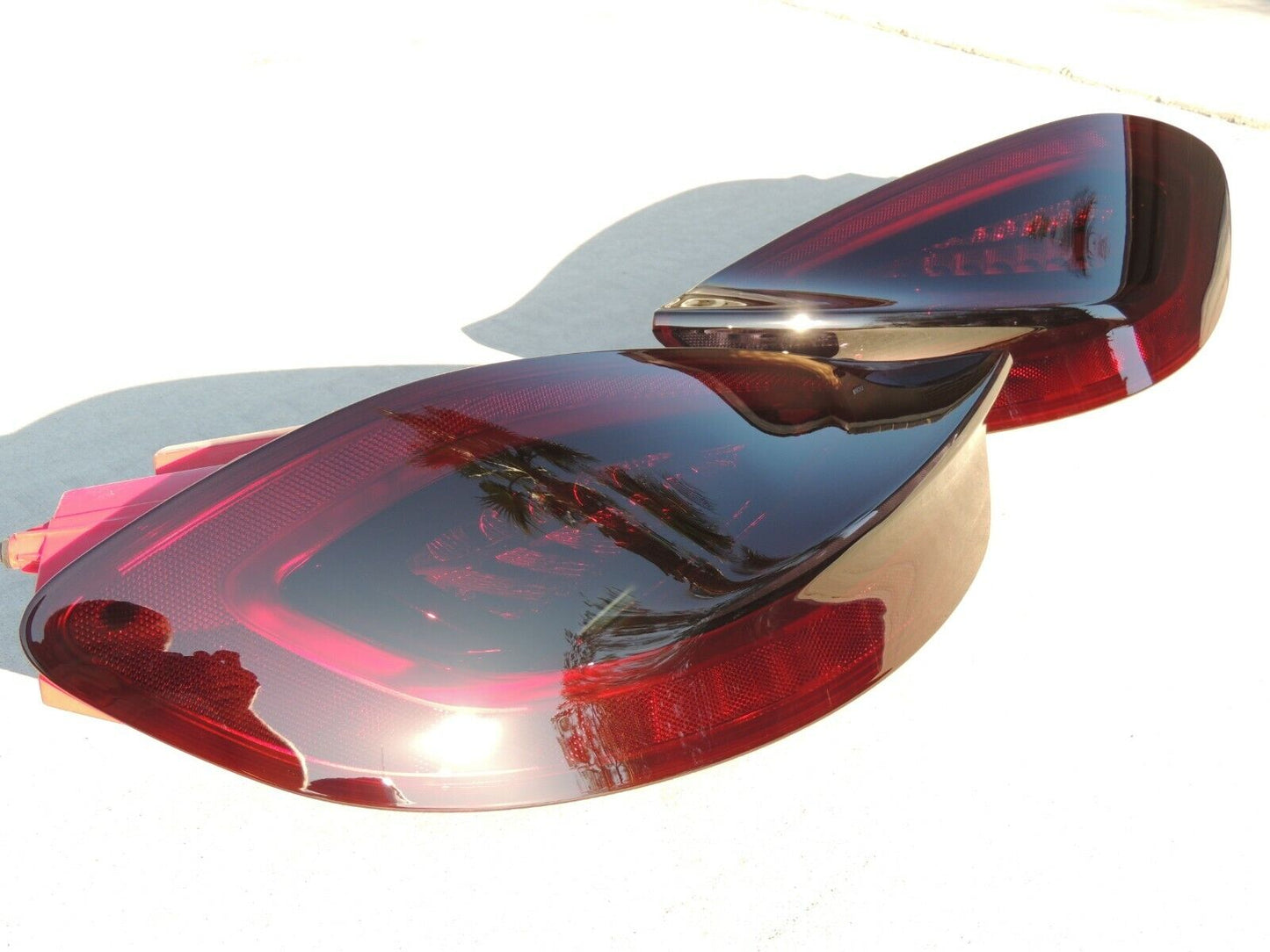 2013-2016 Porsche Boxster Cayman 981 Smoked Tail Lights