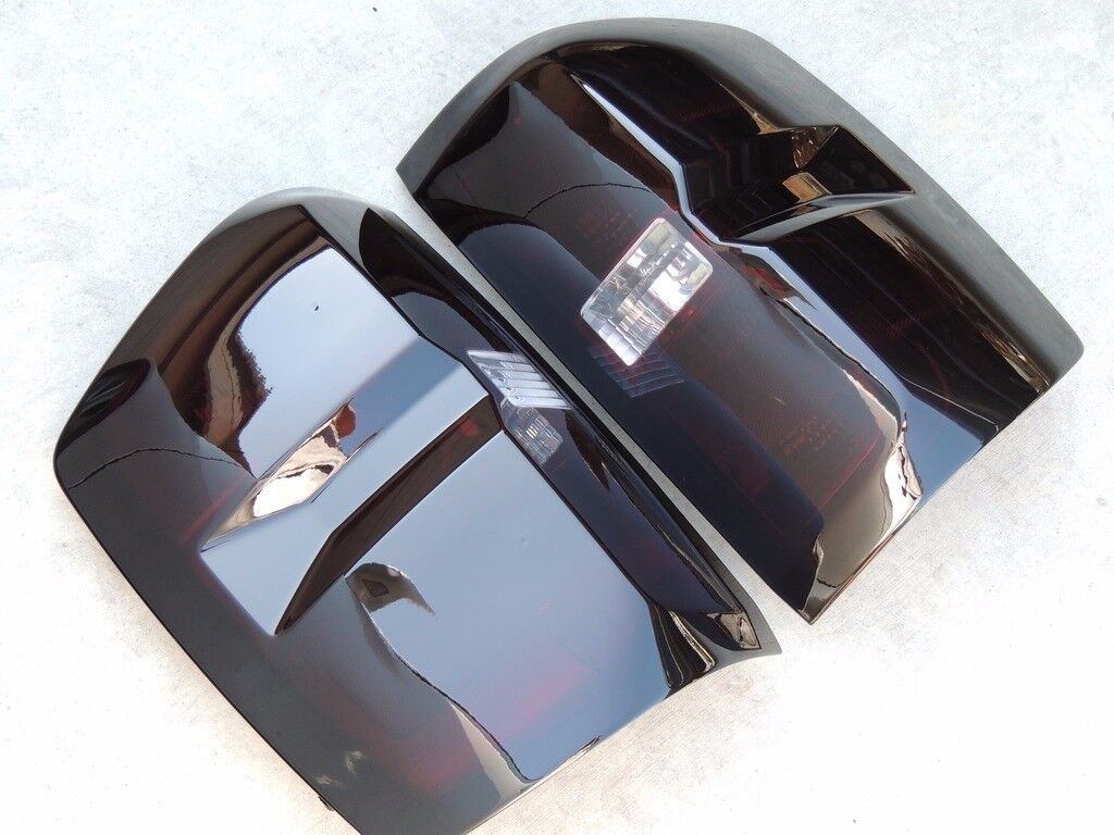 2014-2018 Chevy Silverado Smoked Tail Lights Reverse Clear (Non-LED)