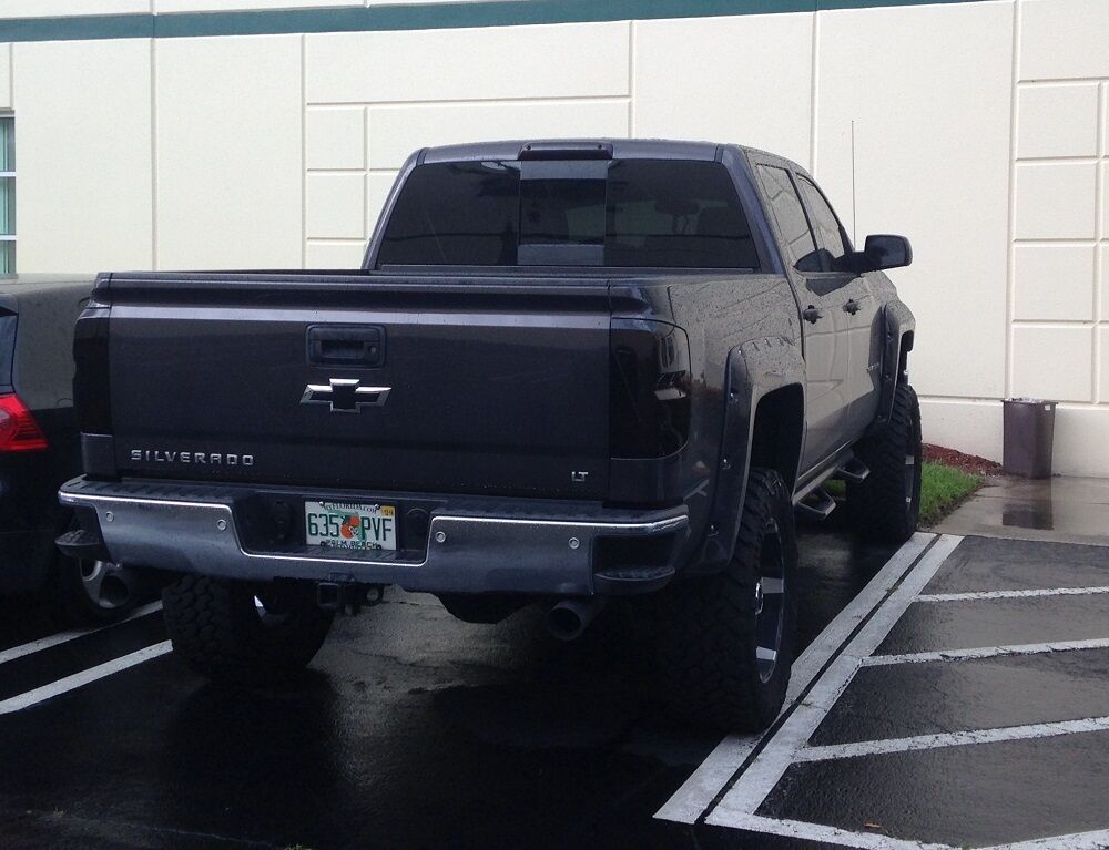 2014-2018 Silverado Smoked Tail Lights (Non-LED)