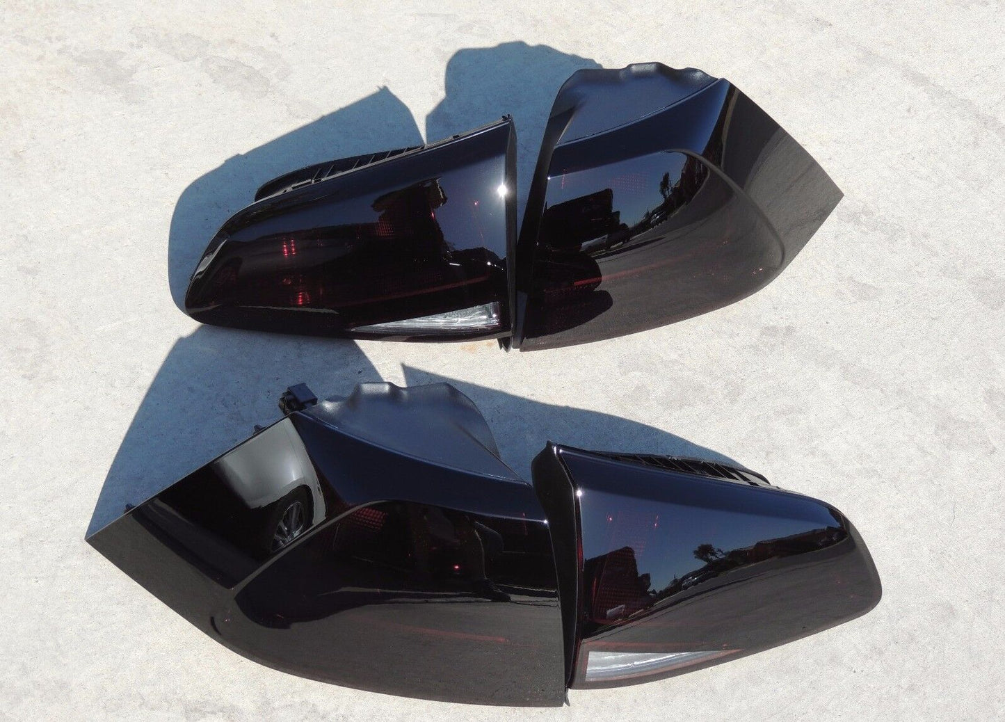 2013-2017 Volkswagen GTI Mk7 Smoked Tail Lights