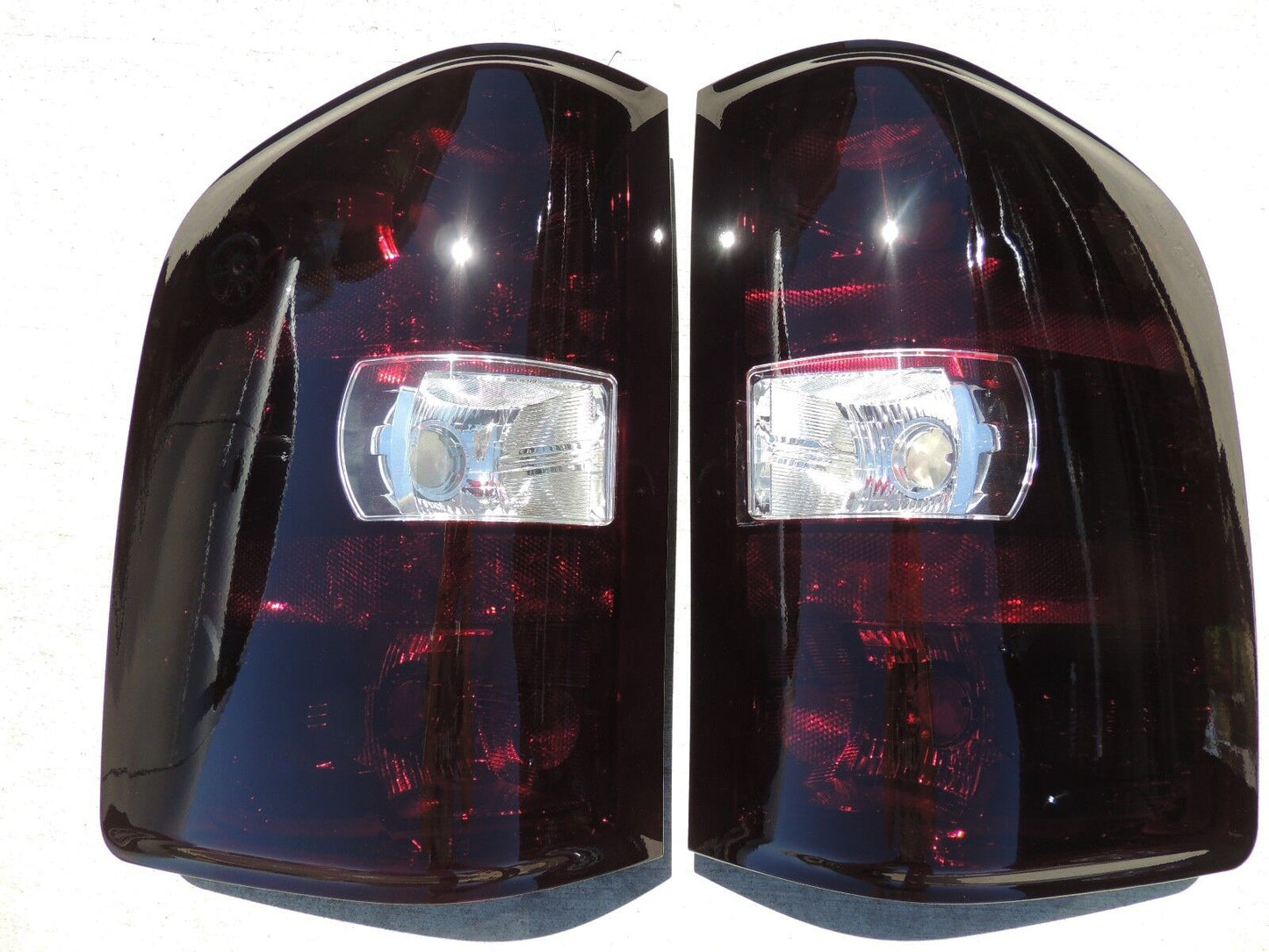 2007-2013 Chevy Silverado Smoked Tail Lights
