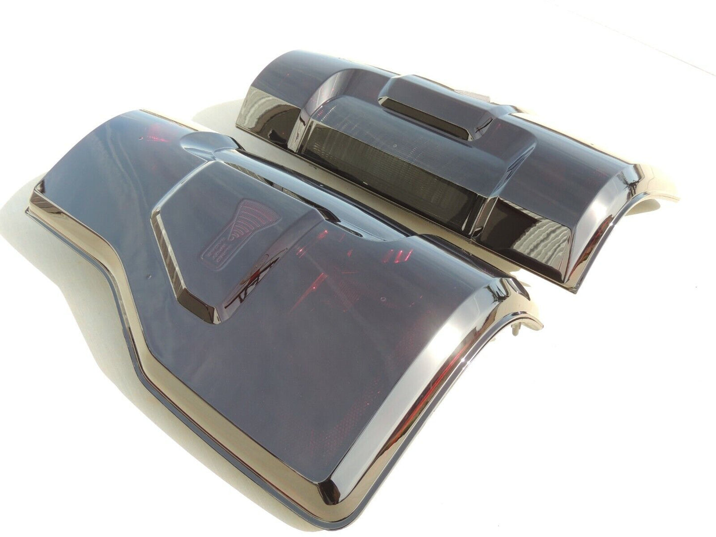 2017-2019 F250/350 Smoked Tail Lights (BLIS, NON-LED)