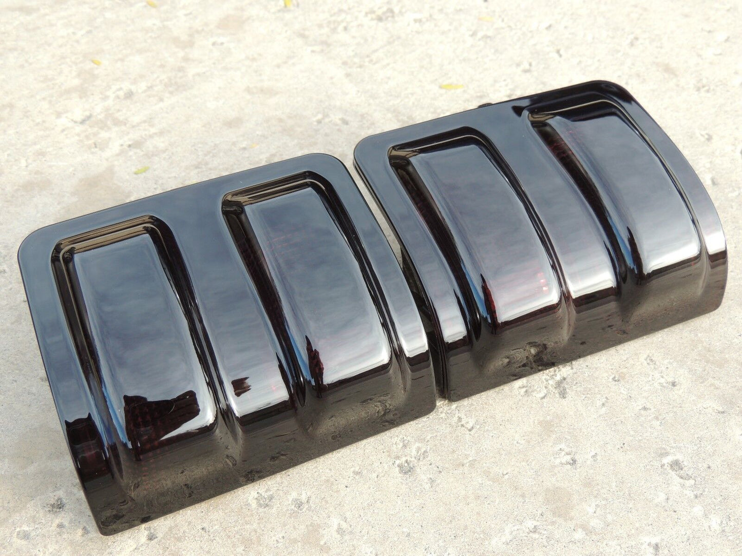 2008-2016 Ford F250/350 Smoked Mirror Lights