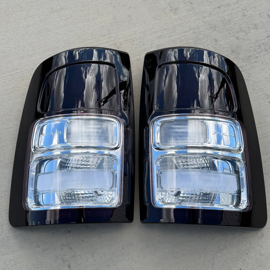2019-2024 Dodge Ram 2500/3500 Smoked Tail Lights (NON-LED) Custom Masked