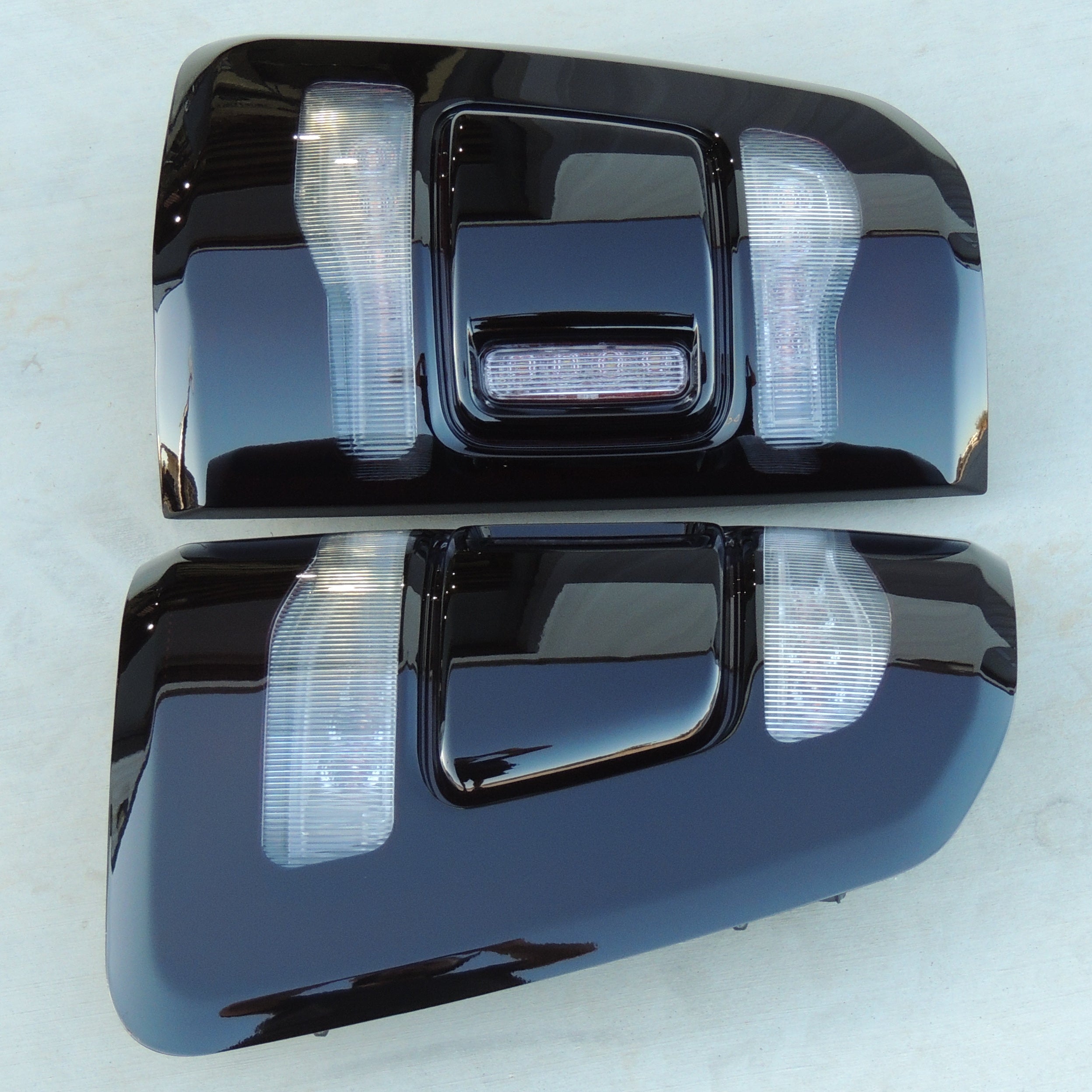 2019-2023 Ram 1500 LED Smoked OEM Tail Lights Custom Tinted Blind