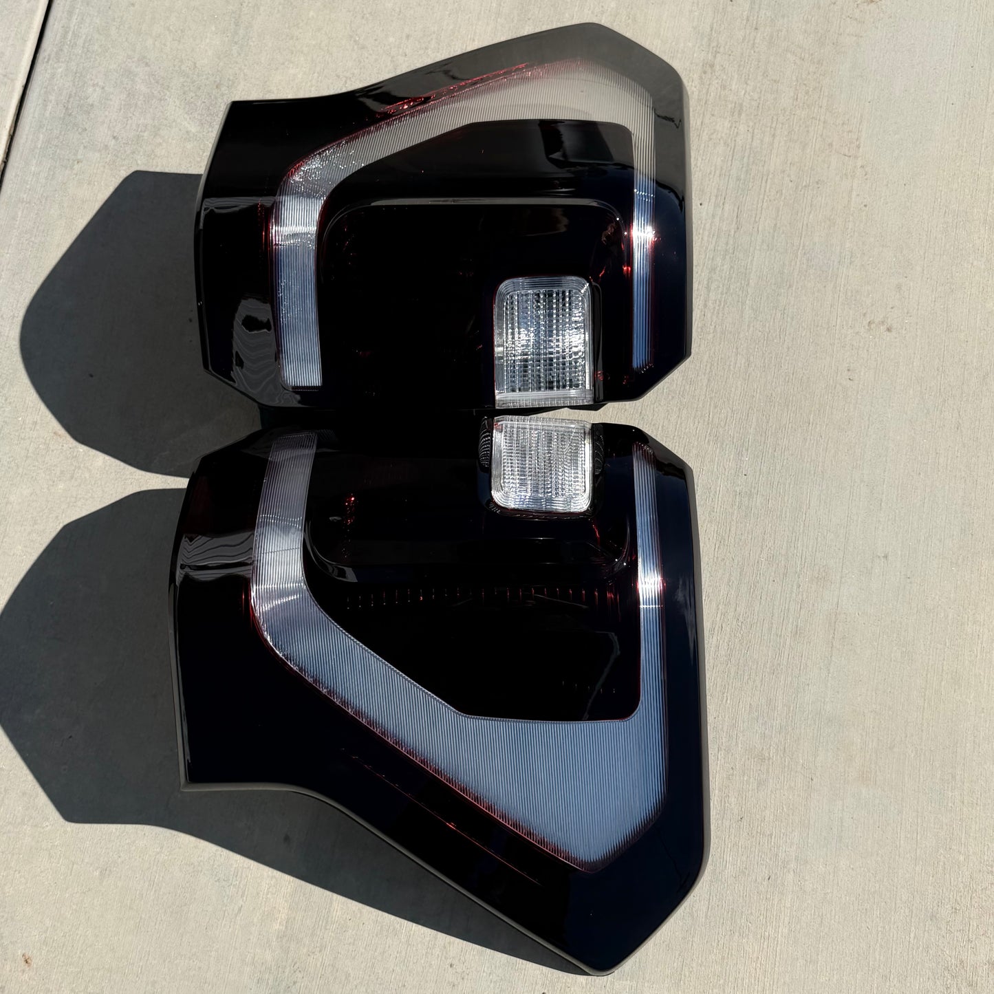 2018-2021 Ford Expedition HALOGEN Smoked Tail Lights