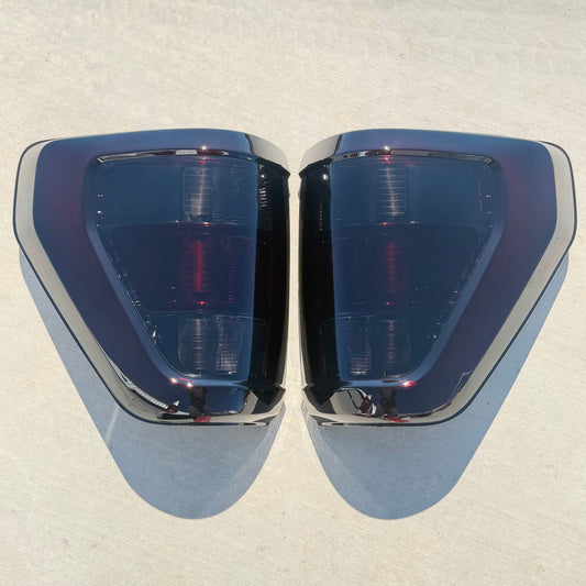 2021-2023 F150 HALOGEN W/O Blind Spot Smoked Tail Lights