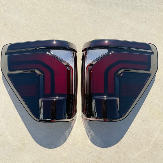 2021+ /2024-2026 F150 LED W/Blind Spot Smoked Tail Lights