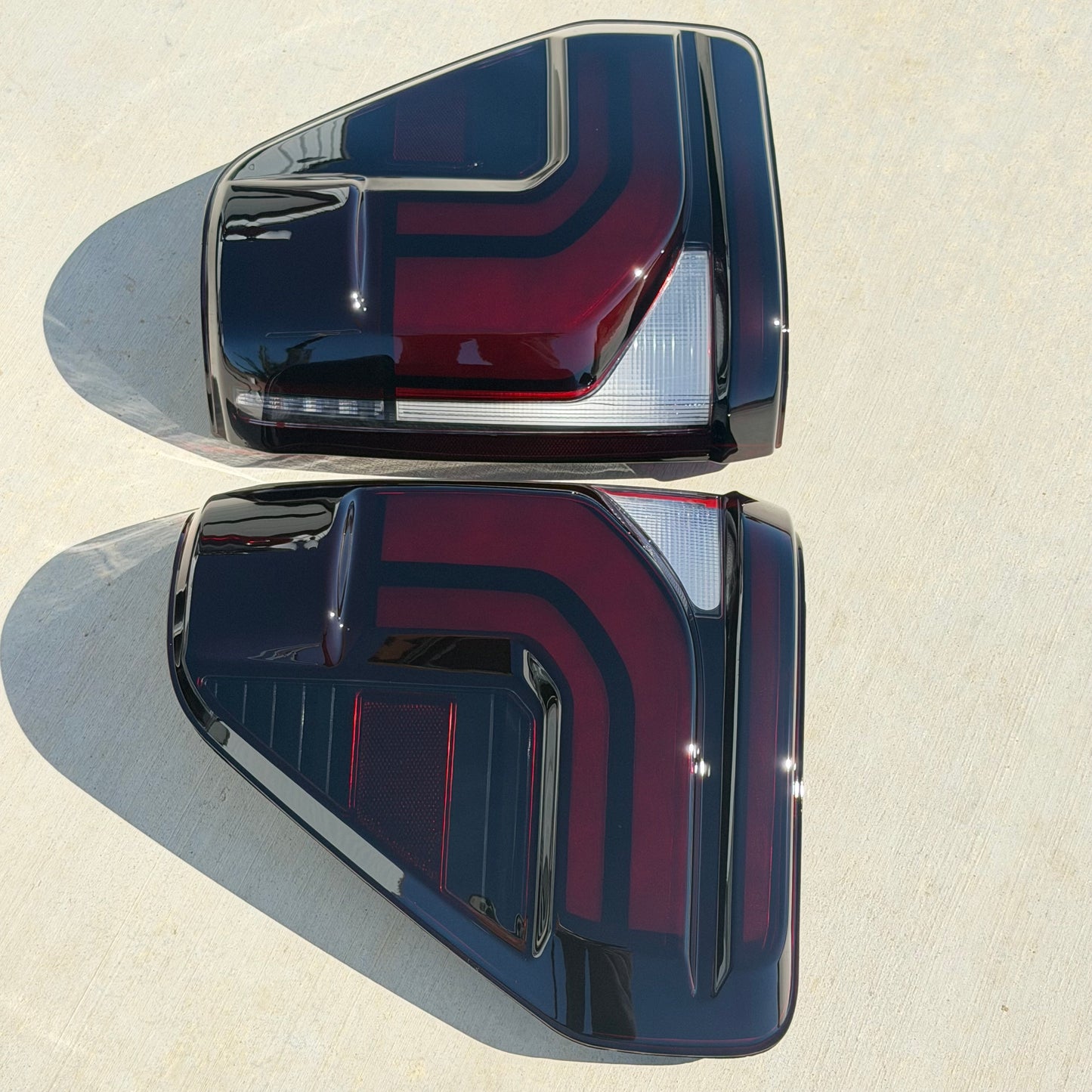 2021+ /2024-2026 F150 LED W/Blind Spot Smoked Tail Lights