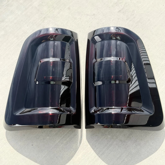 2025+Ram 1500 HALOGEN Smoked Tail Lights