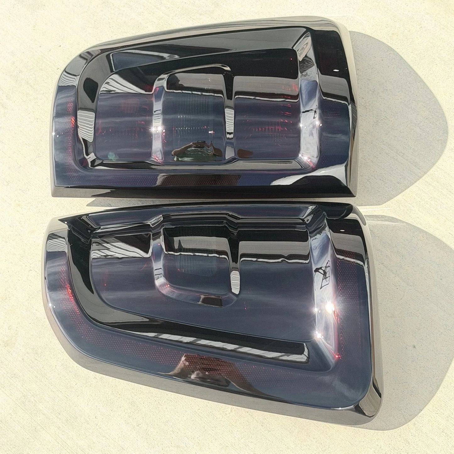 2025+Ram 1500 HALOGEN Smoked Tail Lights
