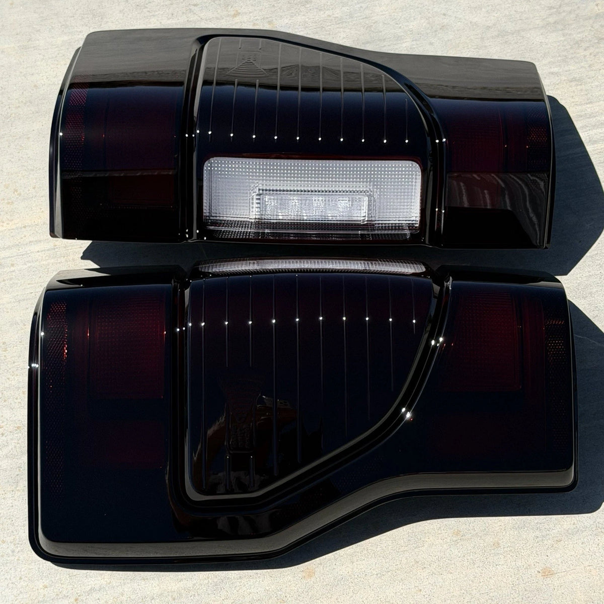 2020-2022 Ford F250 Smoked Tail Lights HALOGEN W/BLIND SPOT! NON-LED