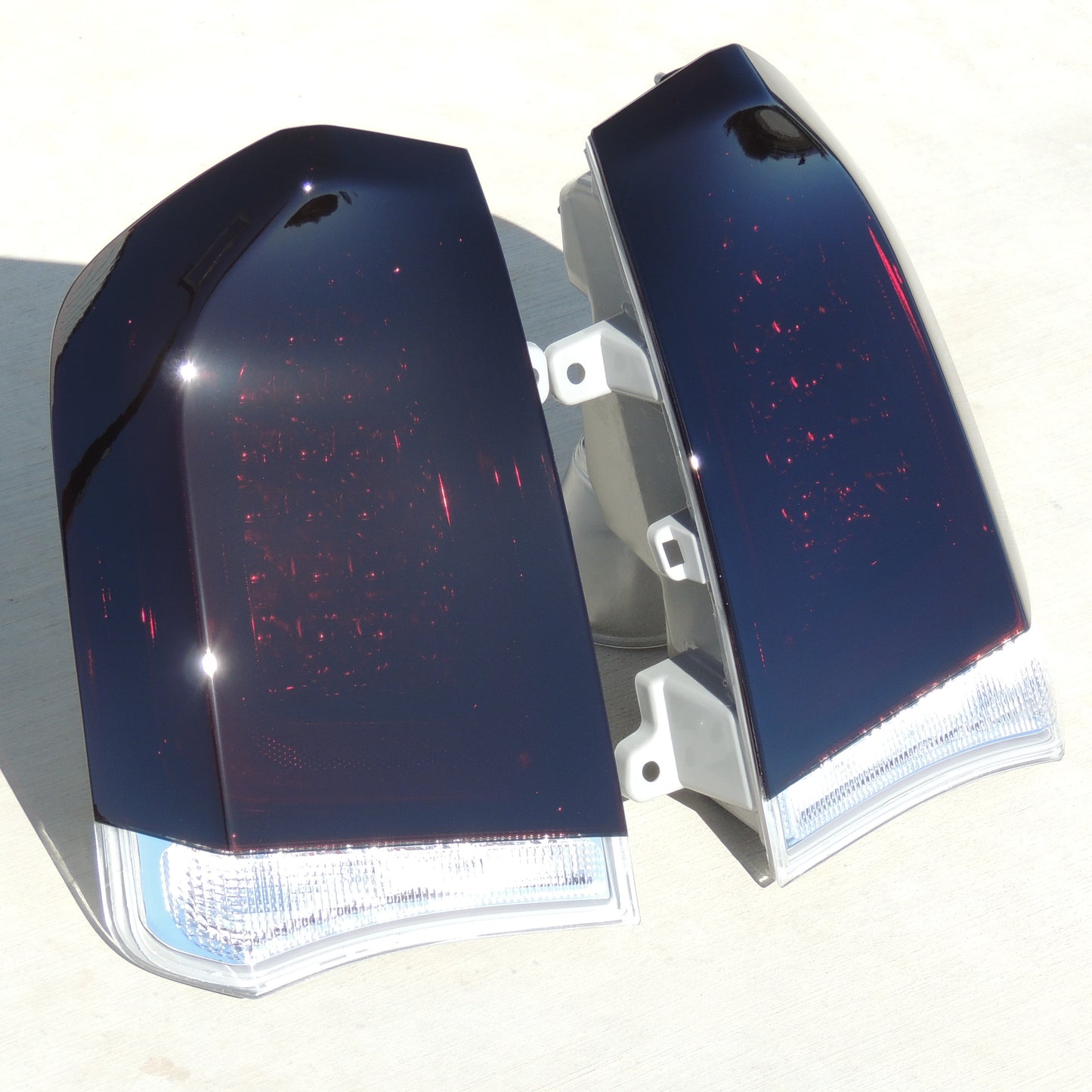 2015-2023 Chrysler 300 Smoked Tail Lights (Rev Clear)