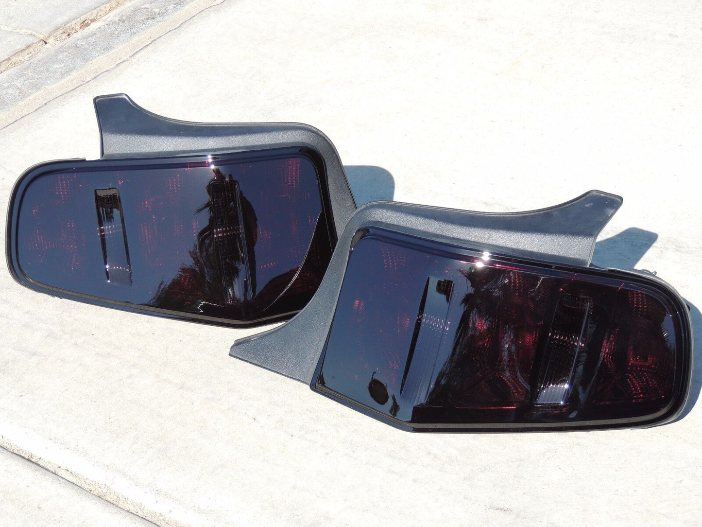 2010-2012 Ford Mustang Smoked Tail Lights