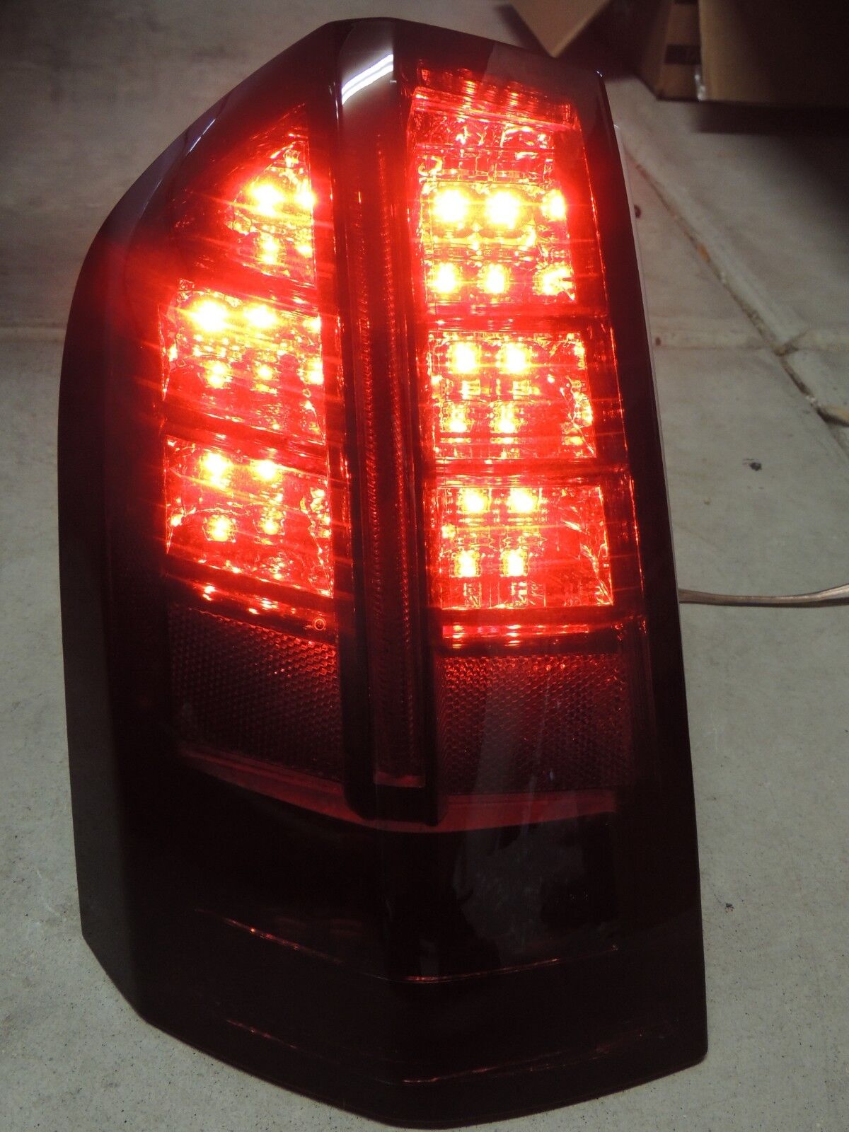 2011-2014 Chrysler 300 Smoked Tail Lights