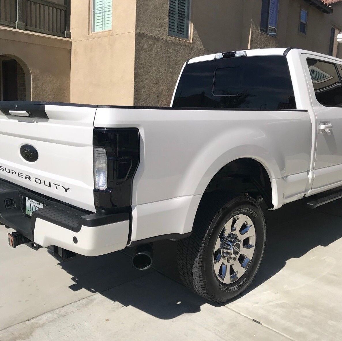 2017-2019 F250/350 Smoked Tail Lights (NON-LED)