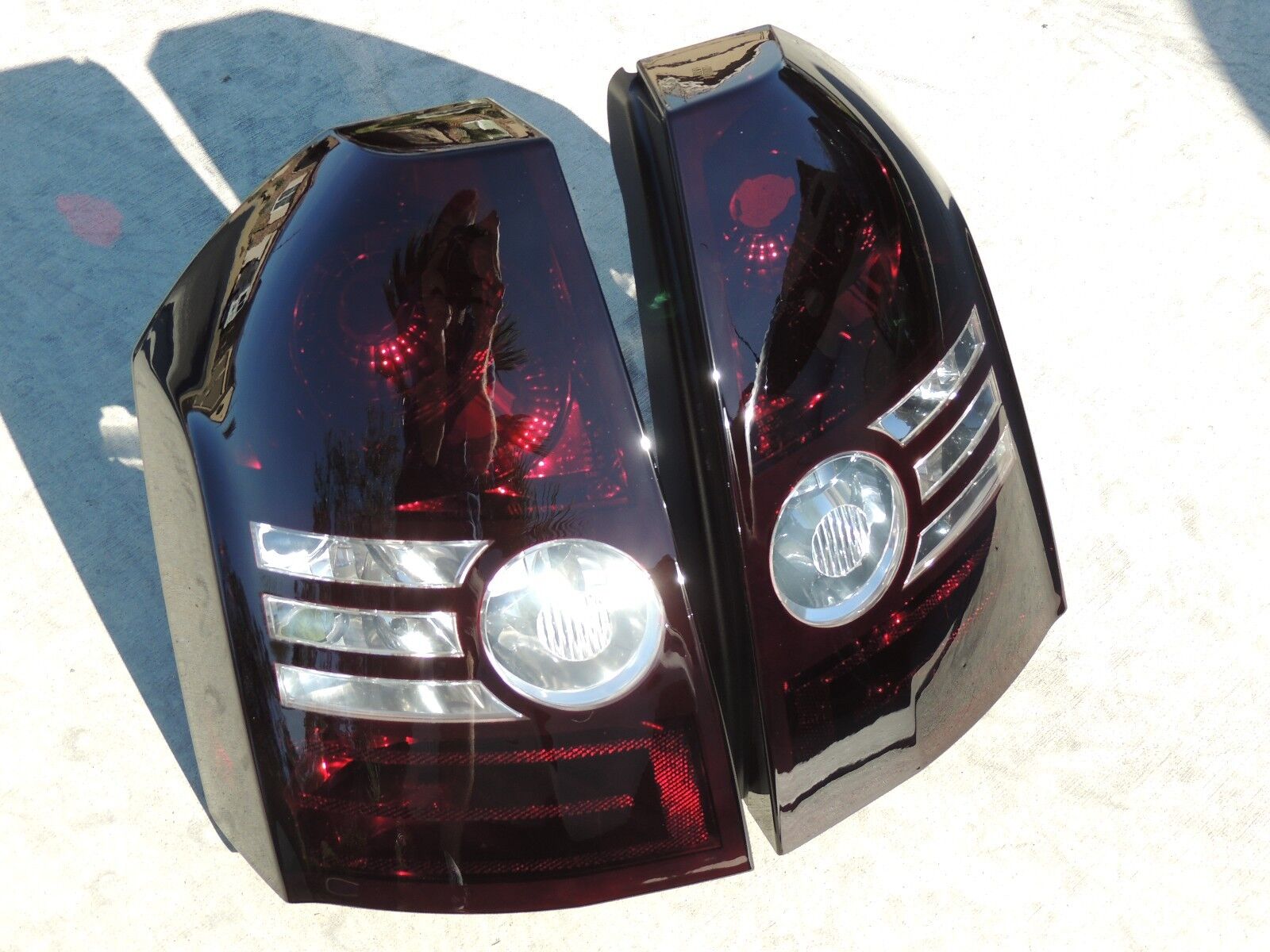 2008-2010 Chrysler 300 Smoked Tail Lights Custom Tinted