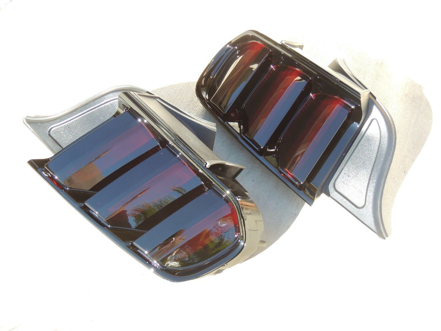 2015-2022 Ford Mustang Smoked Tail Lights (15-17 Style)