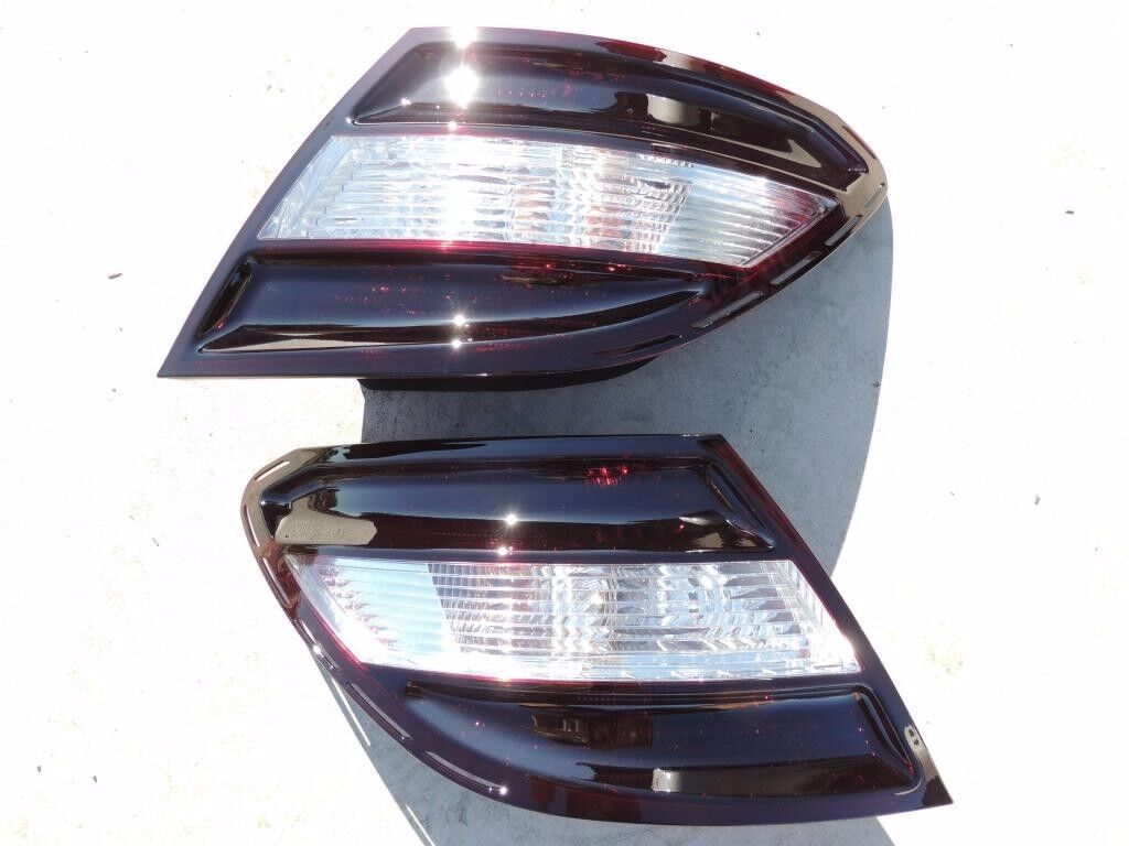2008-2011 Mercedes C-Class Smoked Tail Lights